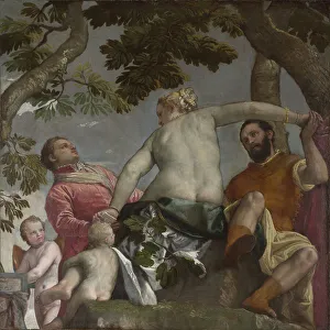 Paolo 1528 1588 Prints: Unfaithfulness (from Four Allegories of Love), 1575. Artist: Veronese, Paolo (1528-1588)
