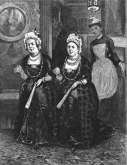 That Unfortunate Marriage, by Francis Eleanor Trollope, They were both snub nosed little women, 1 Creator: Sydney Prior Hall