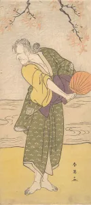 Unidentified Actor of the Ichikawa Line as an Old Woman, ca. 1795