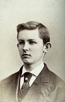 Schoolchild Prints: An unidentified boy (member of the Power family?), c1890s. Creator: Tyson