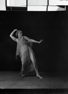 Duncan Elizabeth Prints: Unidentified dancer, possibly an Elizabeth Duncan dancer