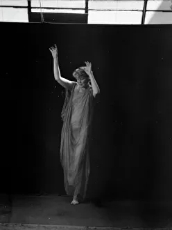Duncan Elizabeth Prints: Unidentified dancer, possibly an Elizabeth Duncan dancer
