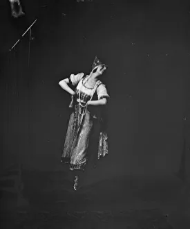 Duncan Elizabeth Prints: Unidentified dancer, possibly an Elizabeth Duncan dancer