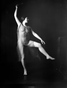 Duncan Elizabeth Prints: Unidentified dancer, possibly an Elizabeth Duncan dancer