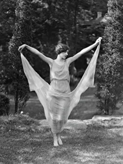 Duncan Elizabeth Prints: Unidentified dancer, possibly an Elizabeth Duncan dancer