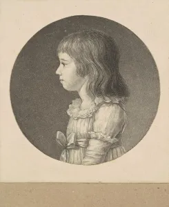 Unidentified Girl, 1797. Creator: Charles Balthazar Julien Fevret de Saint-Mé