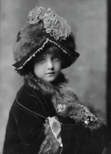 Hand Warmer Prints: Unidentified girl, possibly daughter of Mrs