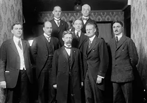 Tweed Prints: Unidentified Group On Entrance Stairway of John Barrett's Residence