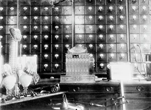 Hardware Shop Prints: Unidentified hardware store, Ungaria, between 1895 and 1910. Creator: Unknown