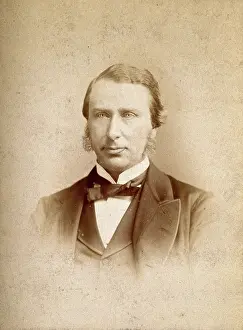 An unidentified man, possibly called Langton, c1880s. Creator: Boning and Small