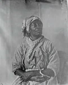 Neckscarf Prints: Unidentified Sitter, c. 1884. Creator: Thomas Eakins