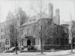 Cyanotypes 1900 1910 Gmgpc Prints: Unidentified Washington, D.C. building exterior