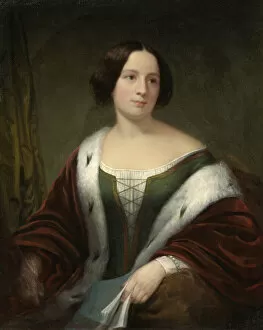 Unidentified woman, 1852. Creator: Francis Bicknell Carpenter