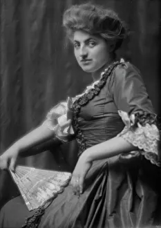 Unidentified woman, possibly Baroness Huard or Mrs. Francis Wilson, portrait photograph, ca. 1912. Creator: Arnold Genthe