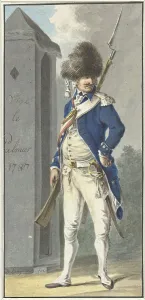 Sentry Prints: Uniform of the Rotterdamsch Genootschap van Wapenhandel de Palmboom