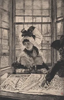 James Tissot Collection: An Uninteresting Story, 1878. Creator: James Tissot