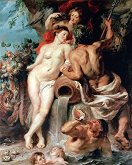 Wedding Prints: The Union of Earth and Water (Antwerp and the Scheldt), c1618. Artist: Peter Paul Rubens