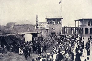 British Indian Army Gallery: The Union Jack Flying Over Bagdad, 1917. Creator: Unknown