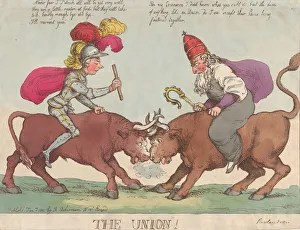 The Union, January 1, 1801. January 1, 1801. Creator: Thomas Rowlandson