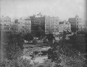 Mid Atlantic Prints: Union Square, New York, c1897. Creator: Unknown