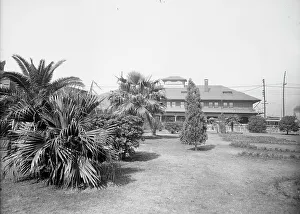 Southern Prints: Union Station Park, New Orleans, La. c1906. Creator: Unknown