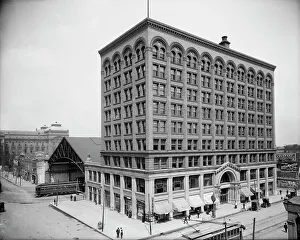 Rail Road Prints: Union Traction Bldg. Indianapolis, Ind. between 1900 and 1910. Creator: Unknown