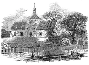 Collapse Prints: The Union Workhouse, at King's Lynn, 1854. Creator: Unknown