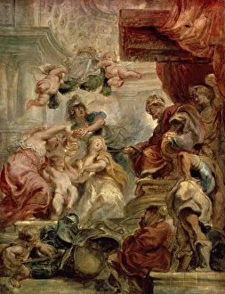 United Gallery: The Uniting of Great Britain, c1632-1633. Artist: Peter Paul Rubens