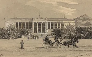 Themistokles Von Eckenbrecher Prints: University, 1890. Creator: Themistocles von Eckenbrecher