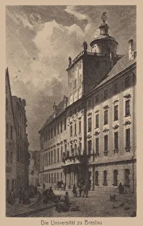 Breslau Prints: The University of Breslau. Artist: Anonymous