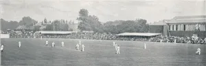 Russell Sons Prints: University Cricket Match at Lord s, c1896. Artist: Russell & Sons