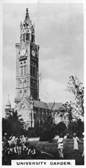 Images Dated 4th June 2007: University Garden, Bombay, India, c1925