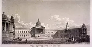 Higham Gallery: The University of London, Gower Street, St Pancras, London, c1835. Artist: Thomas Higham