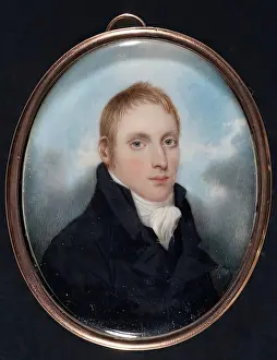 Cravat Prints: An Unknown Gentleman, c1820s. Creator: Unknown