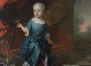Unknown girl, early 18th century. Creator: Unknown