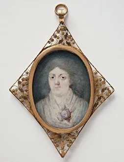 The Unknown Prints: Unknown lady. Creator: Anton Ulrik Berndes