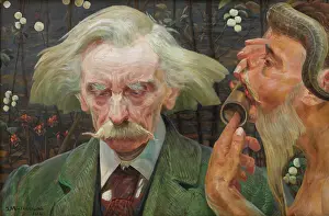 1902 Prints: The Unknown Note, 1902. Creator: Jacek Malczewski