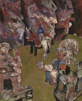 The Unknown Prints: The Unknown Temple, 1929. Creator: Frits van den Berghe