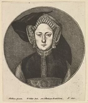 The Younger Gallery: Unknown Woman, 1647. Creator: Wenceslaus Hollar
