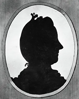 Cameo Prints: Unknown woman, 1780s. Creator: Anon