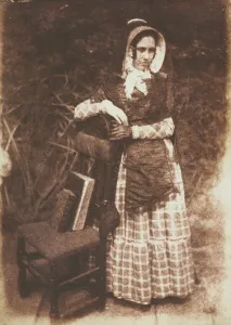 David Octavius Hill British Prints: Unknown Woman, c. 1844. Creator: David Octavius Hill (British)
