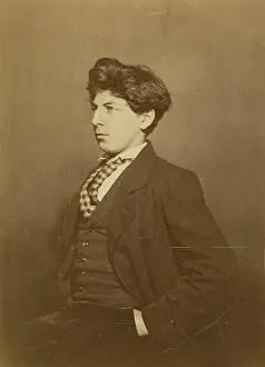 Unknown Young Man, 1860-1861. Creator: Nadar