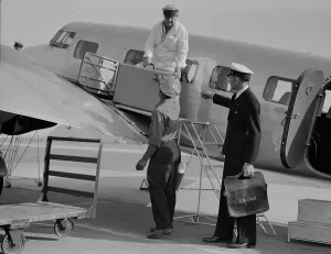 Quarantine Prints: Unloading baggage for inspection
