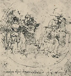 The Unmasking of Envy, c1480 (1945). Artist: Leonardo da Vinci