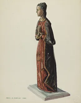 Unnamed Bulto, 1935 / 1942. Creator: Majel G. Claflin