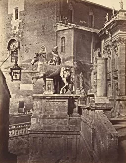 Capitoline Hill Gallery: Uno dei Colossi di Campidoglio, 1848-52. Creator: Eugène Constant