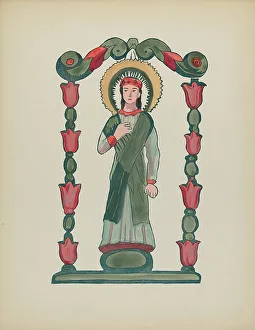 Unpublished Print for Immaculate Conception, 1935/1942. Creator: Unknown