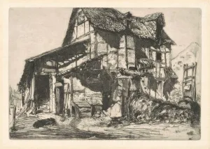 Tenement Prints: The Unsafe Tenement, 1858. Creator: James Abbott McNeill Whistler