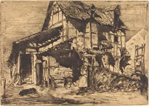 The Unsafe Tenement, 1858. Creator: James Abbott McNeill Whistler