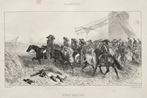 Auguste Raffet Collection: Untitled, 1837. Creator: Auguste Raffet (French, 1804-1860)